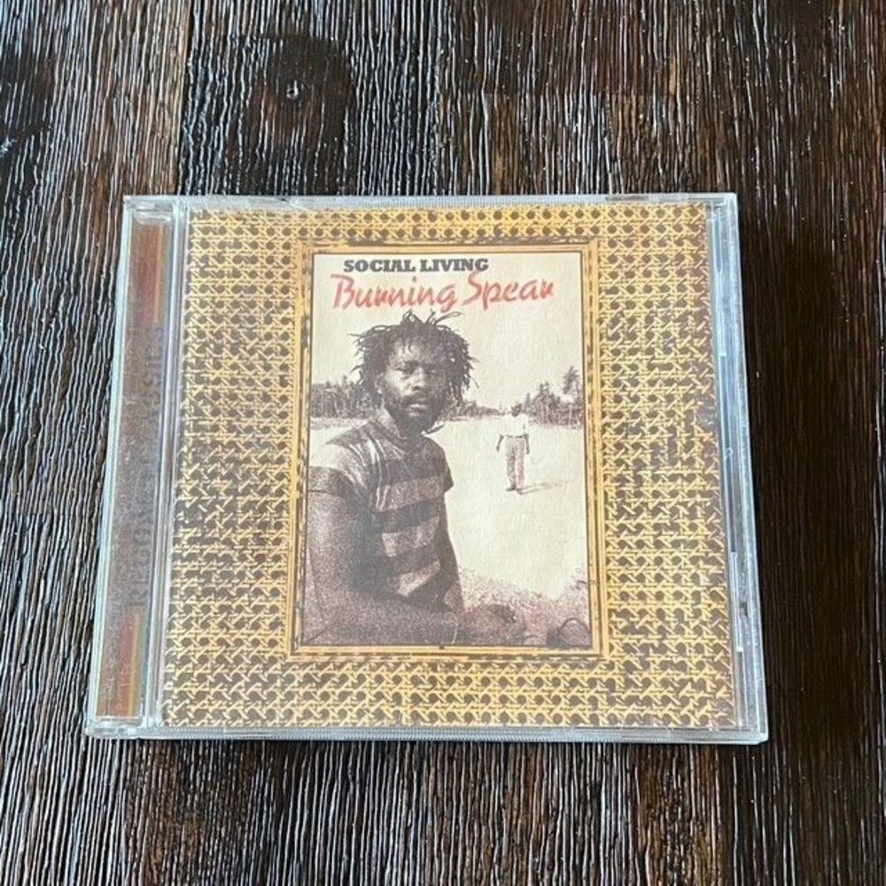 Social Living Burning Spear Reggae Music CD Compact Disc Island Records 2003